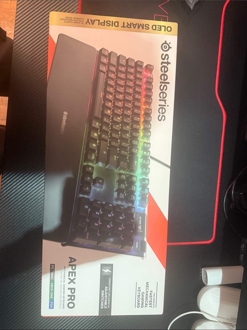 SteelSeries Apex Pro Mechanical Gaming Keyboard - Black with RGB